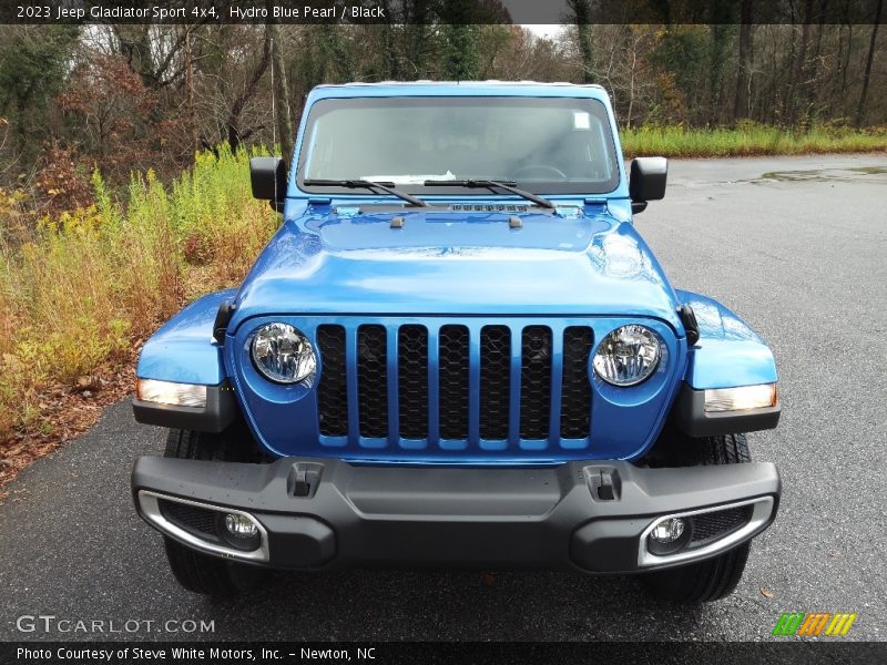 Hydro Blue Pearl / Black 2023 Jeep Gladiator Sport 4x4