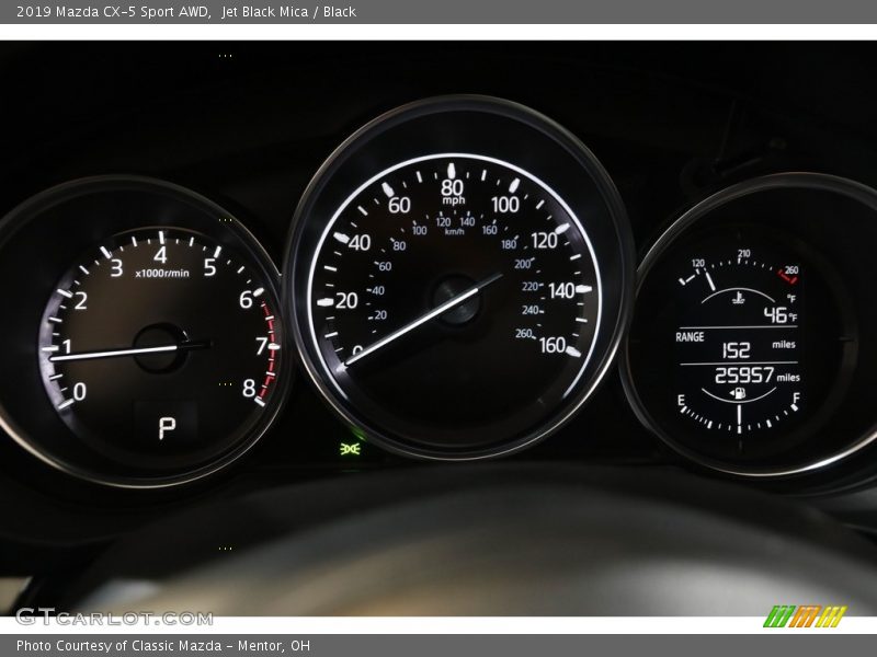 Jet Black Mica / Black 2019 Mazda CX-5 Sport AWD