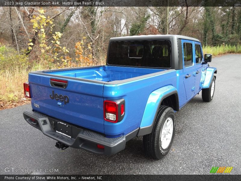 Hydro Blue Pearl / Black 2023 Jeep Gladiator Sport 4x4