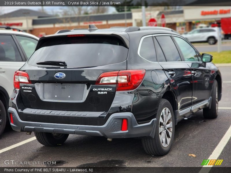 Crystal Black Silica / Java Brown 2019 Subaru Outback 3.6R Touring