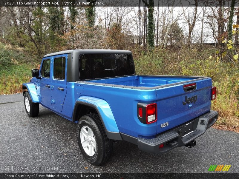 Hydro Blue Pearl / Black 2023 Jeep Gladiator Sport 4x4