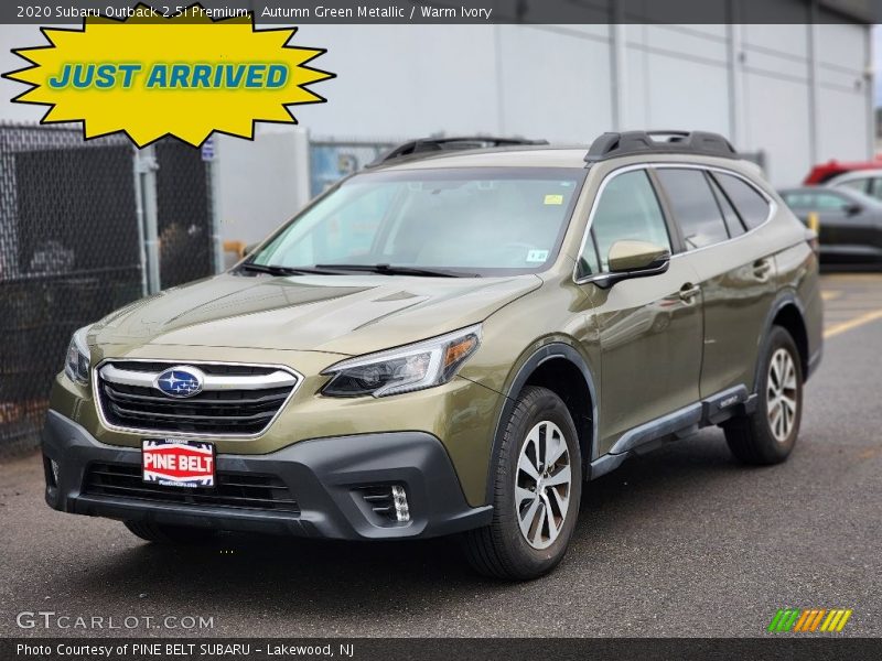 Autumn Green Metallic / Warm Ivory 2020 Subaru Outback 2.5i Premium