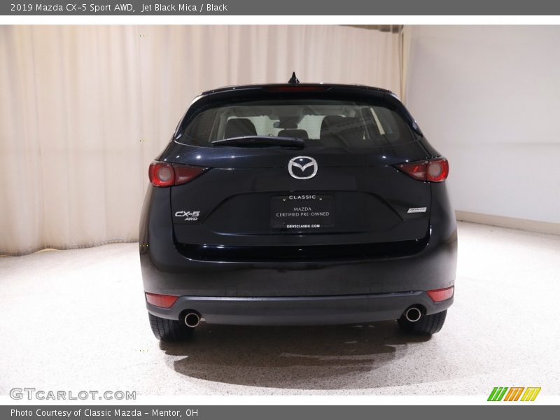 Jet Black Mica / Black 2019 Mazda CX-5 Sport AWD