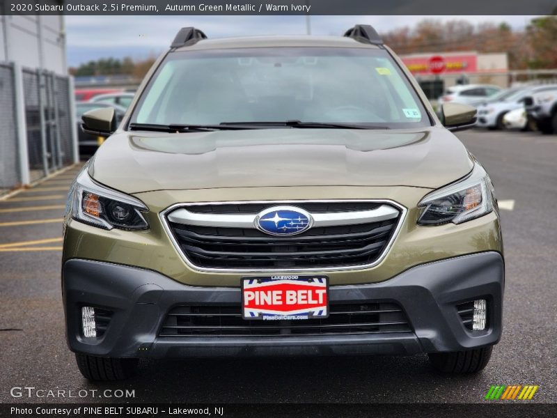 Autumn Green Metallic / Warm Ivory 2020 Subaru Outback 2.5i Premium