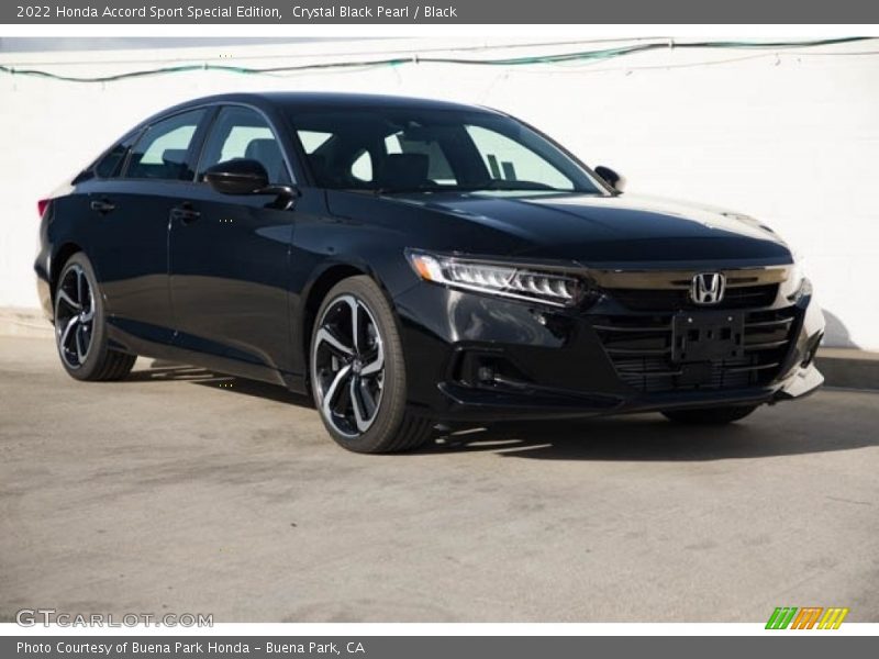Crystal Black Pearl / Black 2022 Honda Accord Sport Special Edition