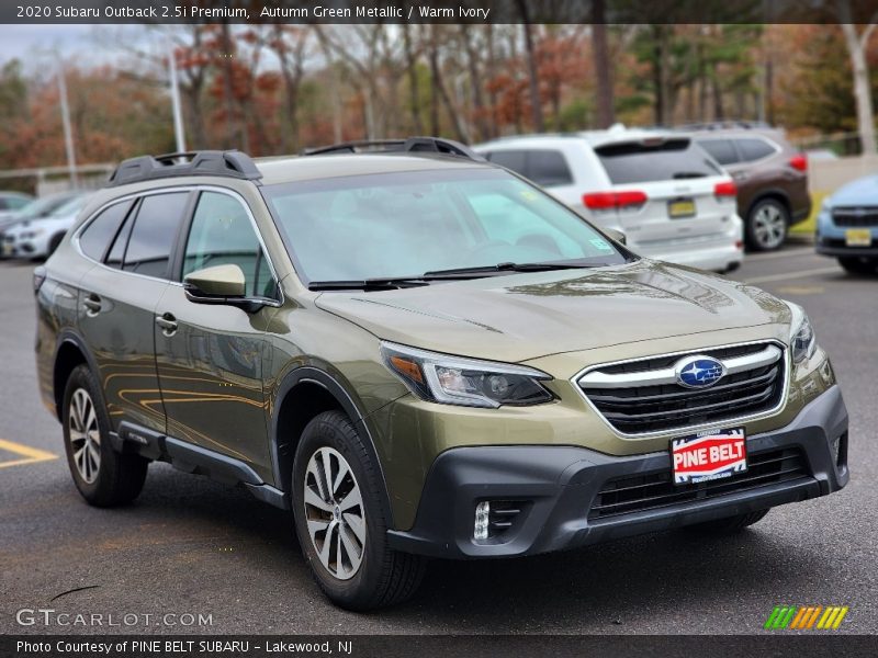 Autumn Green Metallic / Warm Ivory 2020 Subaru Outback 2.5i Premium
