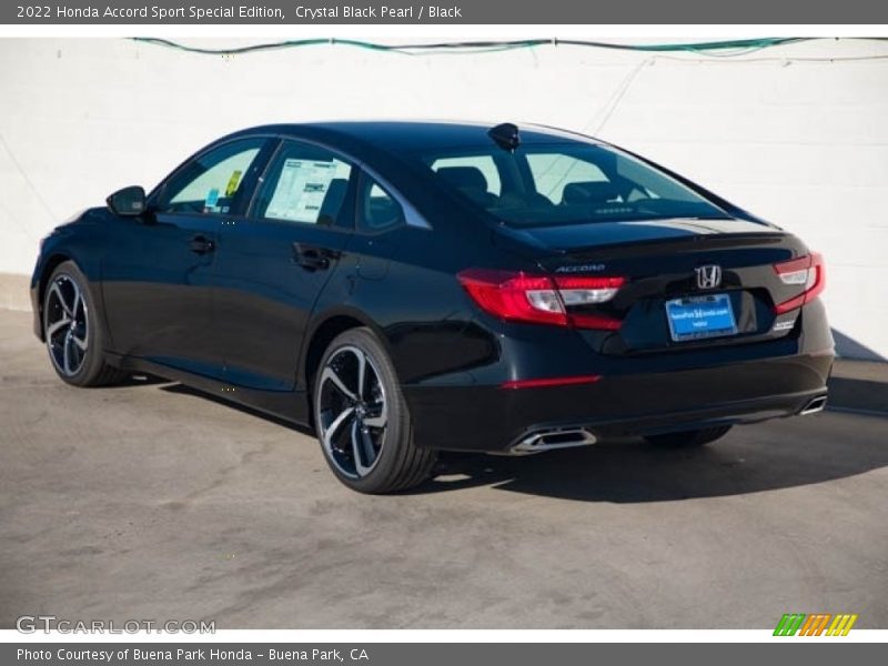 Crystal Black Pearl / Black 2022 Honda Accord Sport Special Edition