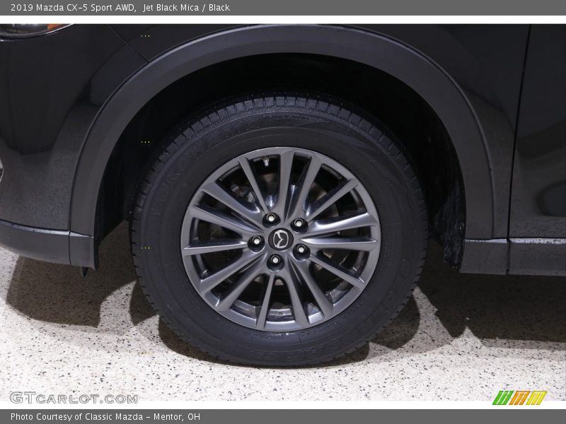 Jet Black Mica / Black 2019 Mazda CX-5 Sport AWD