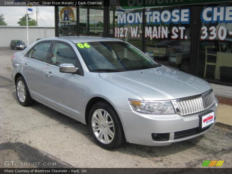 Silver Frost Metallic / Dark Charcoal 2006 Lincoln Zephyr