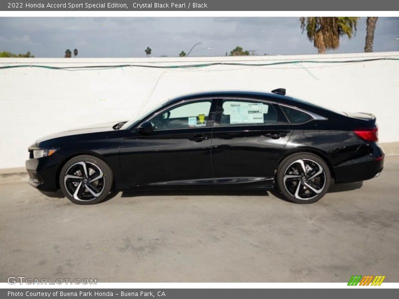 Crystal Black Pearl / Black 2022 Honda Accord Sport Special Edition