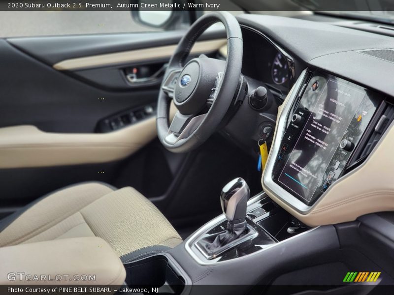 Autumn Green Metallic / Warm Ivory 2020 Subaru Outback 2.5i Premium
