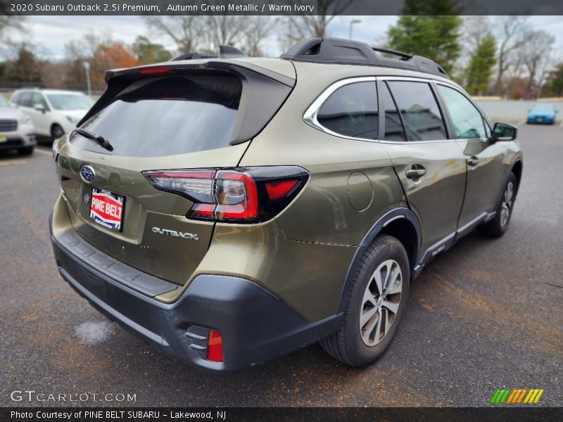 Autumn Green Metallic / Warm Ivory 2020 Subaru Outback 2.5i Premium