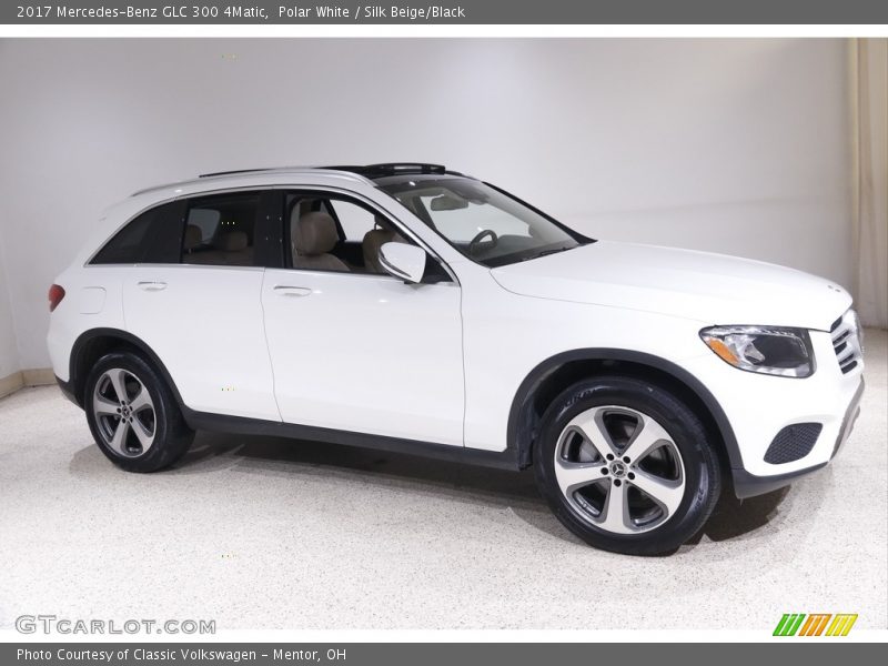 Polar White / Silk Beige/Black 2017 Mercedes-Benz GLC 300 4Matic
