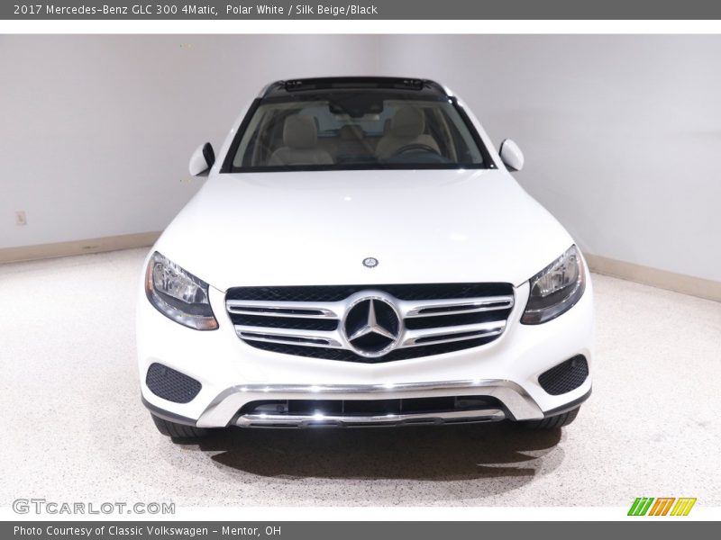 Polar White / Silk Beige/Black 2017 Mercedes-Benz GLC 300 4Matic