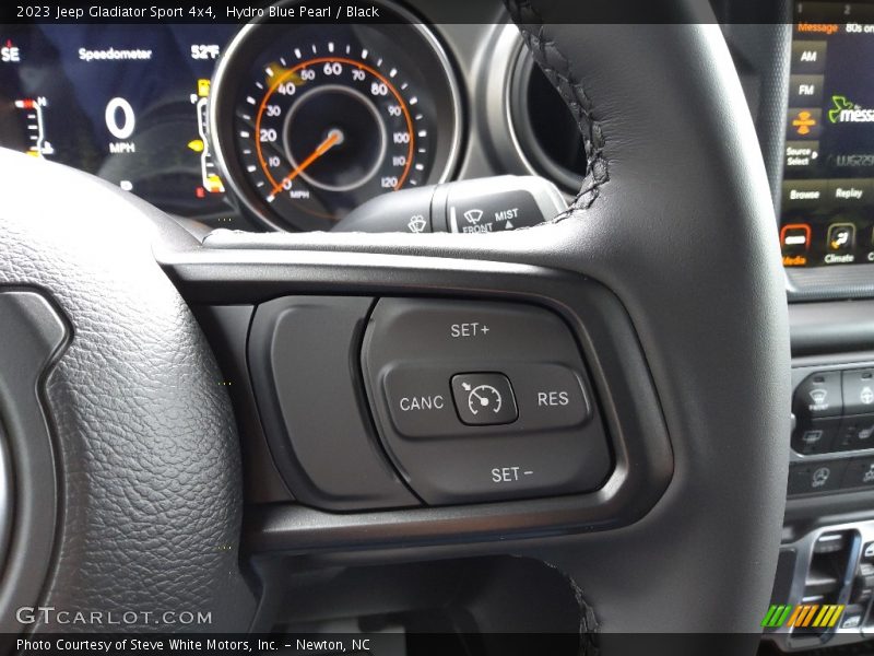 Hydro Blue Pearl / Black 2023 Jeep Gladiator Sport 4x4