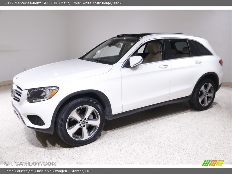 Polar White / Silk Beige/Black 2017 Mercedes-Benz GLC 300 4Matic