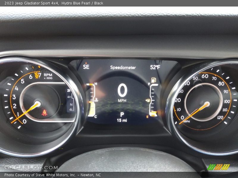 Hydro Blue Pearl / Black 2023 Jeep Gladiator Sport 4x4