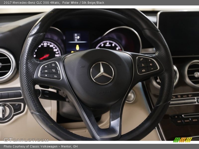 Polar White / Silk Beige/Black 2017 Mercedes-Benz GLC 300 4Matic