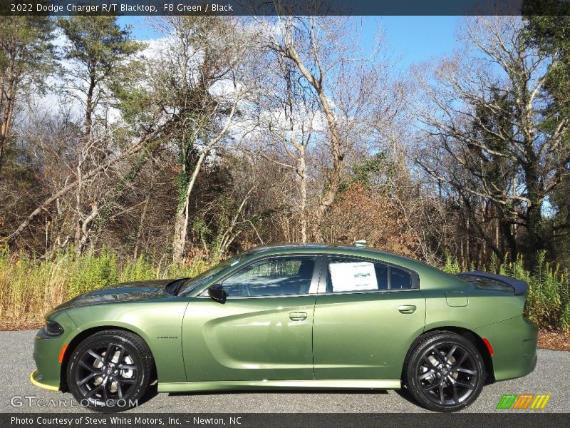 F8 Green / Black 2022 Dodge Charger R/T Blacktop