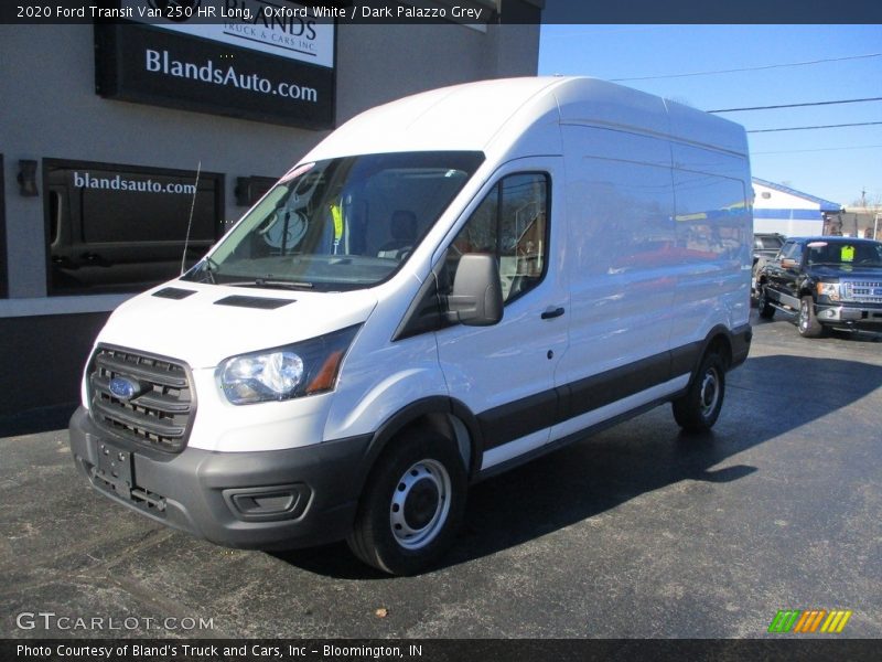 Oxford White / Dark Palazzo Grey 2020 Ford Transit Van 250 HR Long