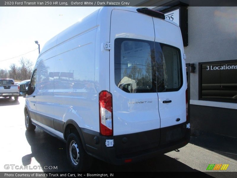 Oxford White / Dark Palazzo Grey 2020 Ford Transit Van 250 HR Long