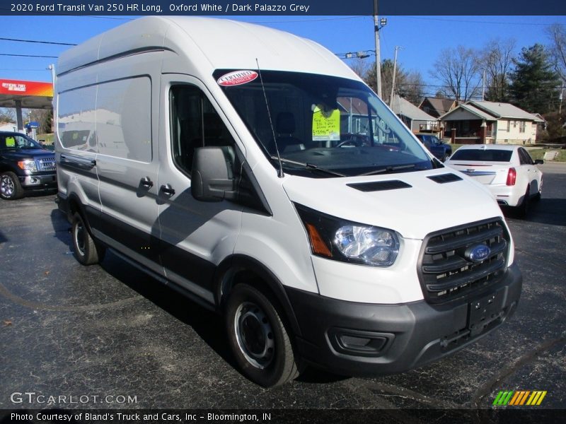 Oxford White / Dark Palazzo Grey 2020 Ford Transit Van 250 HR Long