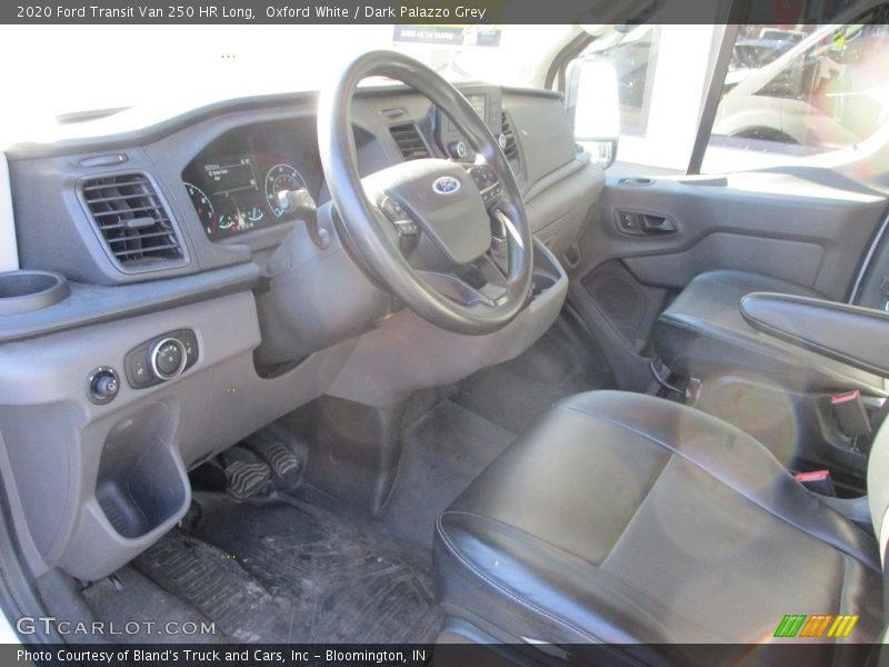 Oxford White / Dark Palazzo Grey 2020 Ford Transit Van 250 HR Long