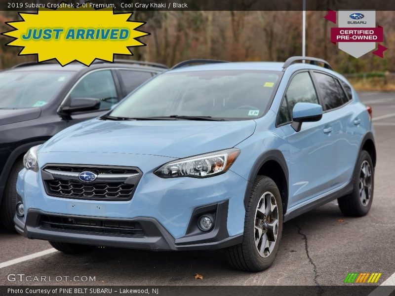 Cool Gray Khaki / Black 2019 Subaru Crosstrek 2.0i Premium