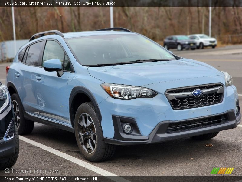 Cool Gray Khaki / Black 2019 Subaru Crosstrek 2.0i Premium