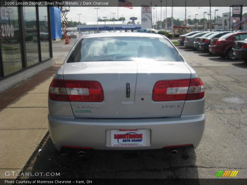 Silver Frost Metallic / Dark Charcoal 2006 Lincoln Zephyr