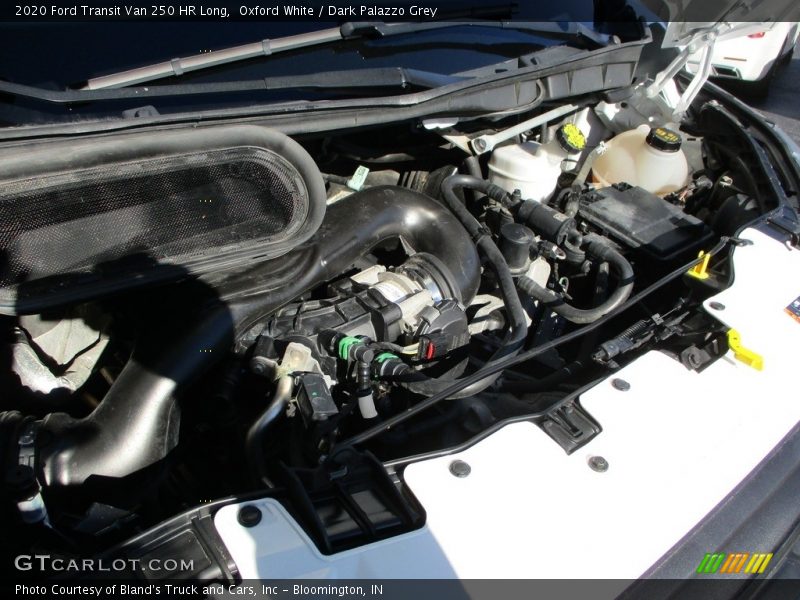 Oxford White / Dark Palazzo Grey 2020 Ford Transit Van 250 HR Long