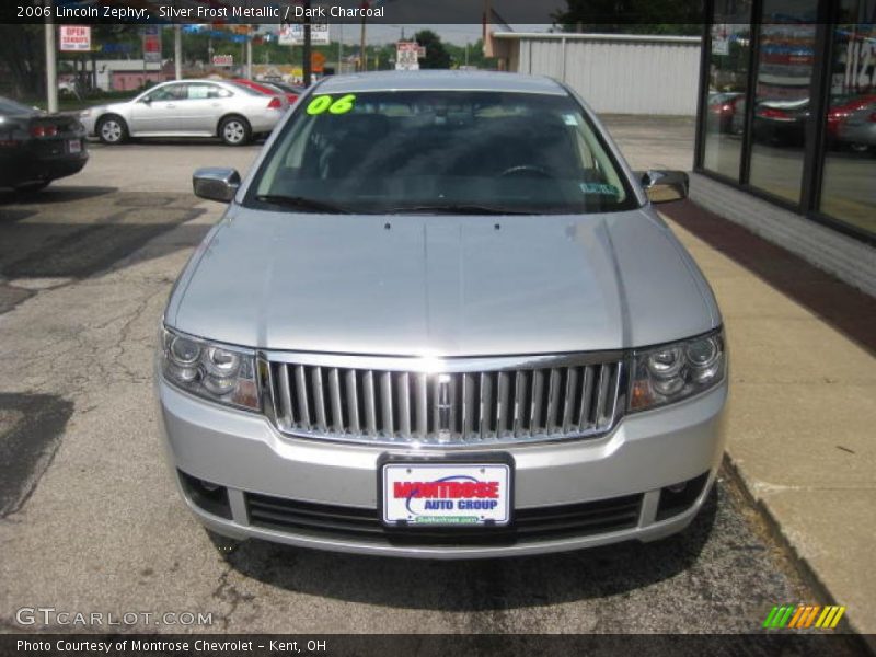 Silver Frost Metallic / Dark Charcoal 2006 Lincoln Zephyr