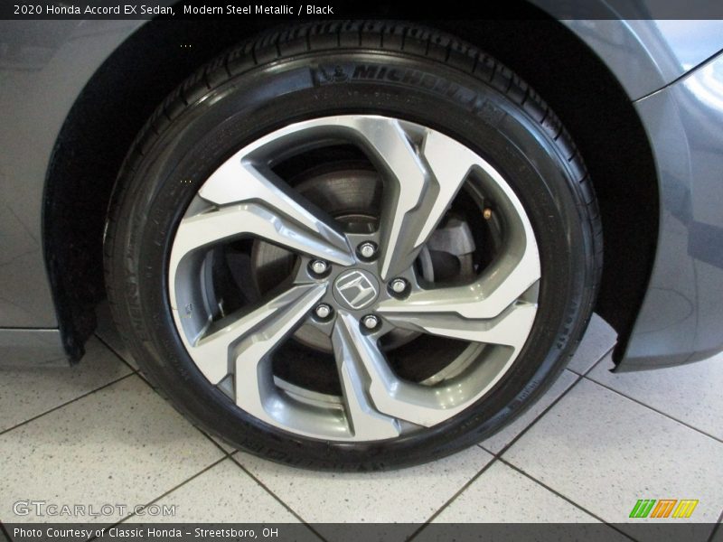 Modern Steel Metallic / Black 2020 Honda Accord EX Sedan