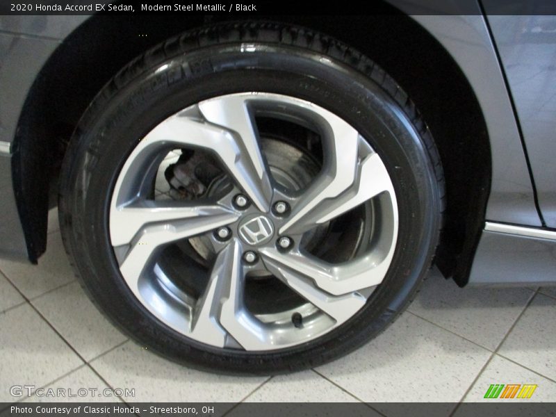 Modern Steel Metallic / Black 2020 Honda Accord EX Sedan