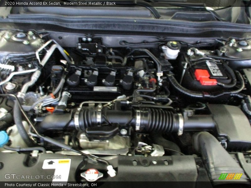 Modern Steel Metallic / Black 2020 Honda Accord EX Sedan