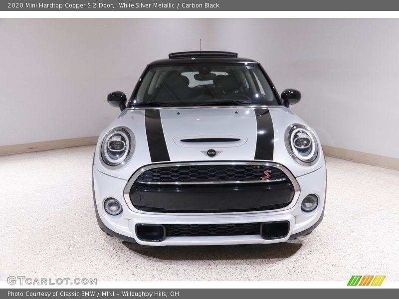 White Silver Metallic / Carbon Black 2020 Mini Hardtop Cooper S 2 Door