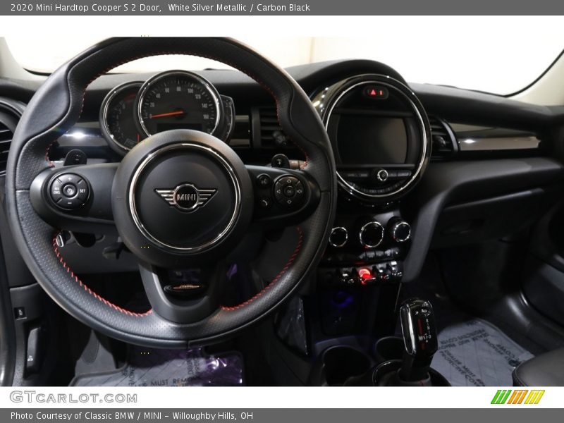 White Silver Metallic / Carbon Black 2020 Mini Hardtop Cooper S 2 Door