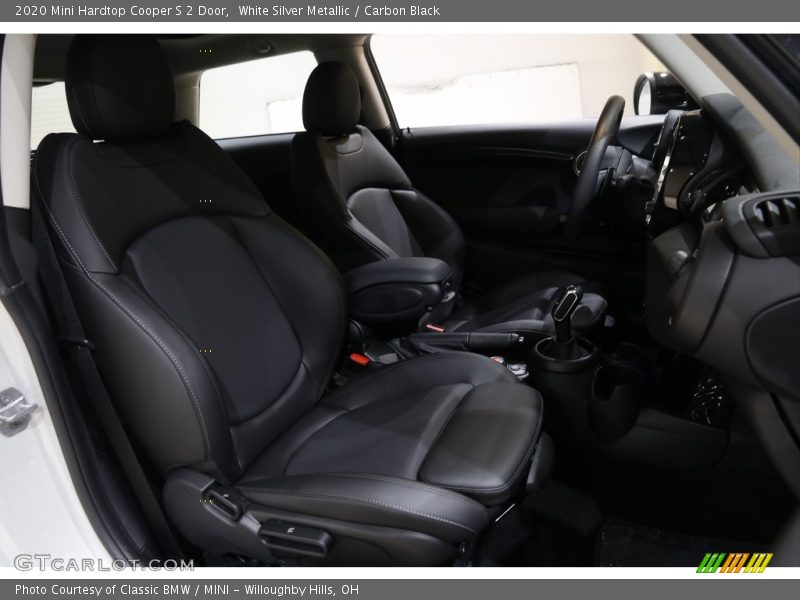 White Silver Metallic / Carbon Black 2020 Mini Hardtop Cooper S 2 Door