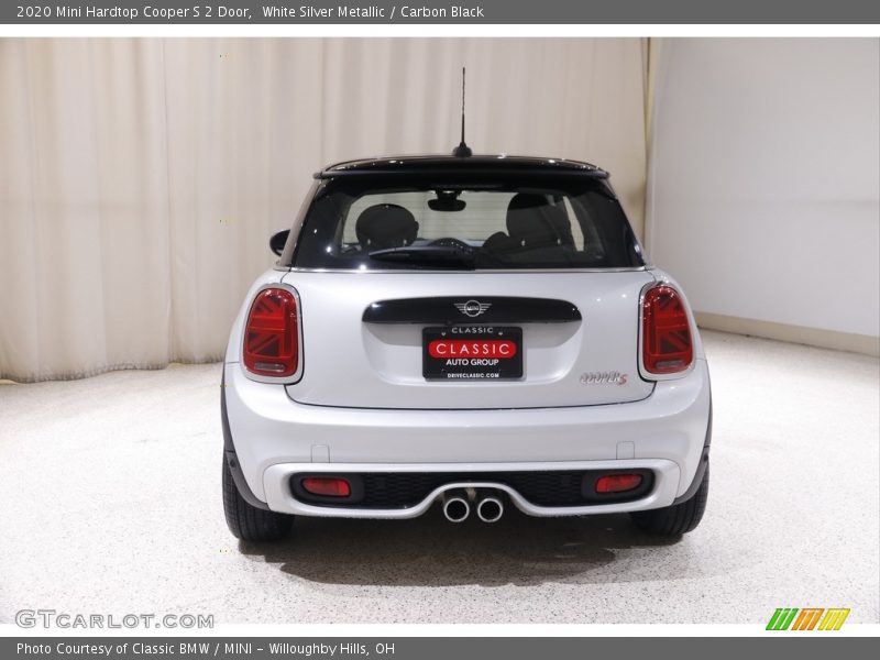 White Silver Metallic / Carbon Black 2020 Mini Hardtop Cooper S 2 Door