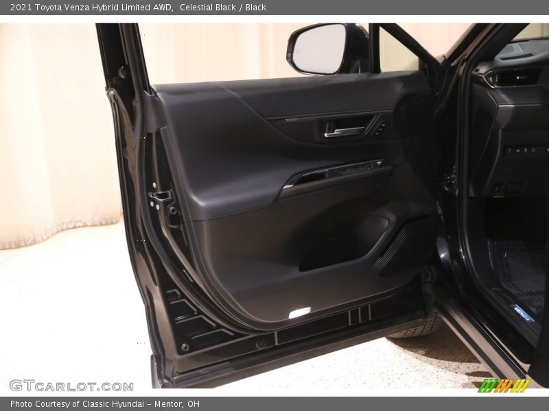 Celestial Black / Black 2021 Toyota Venza Hybrid Limited AWD