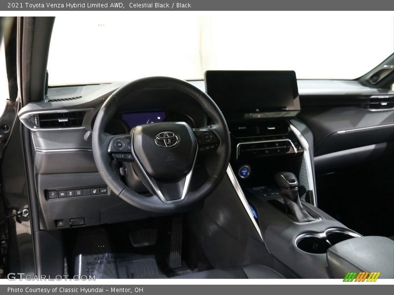 Celestial Black / Black 2021 Toyota Venza Hybrid Limited AWD