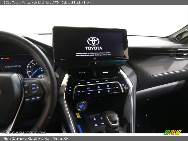 Celestial Black / Black 2021 Toyota Venza Hybrid Limited AWD