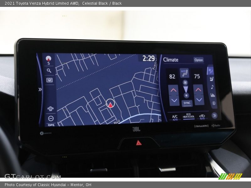 Celestial Black / Black 2021 Toyota Venza Hybrid Limited AWD