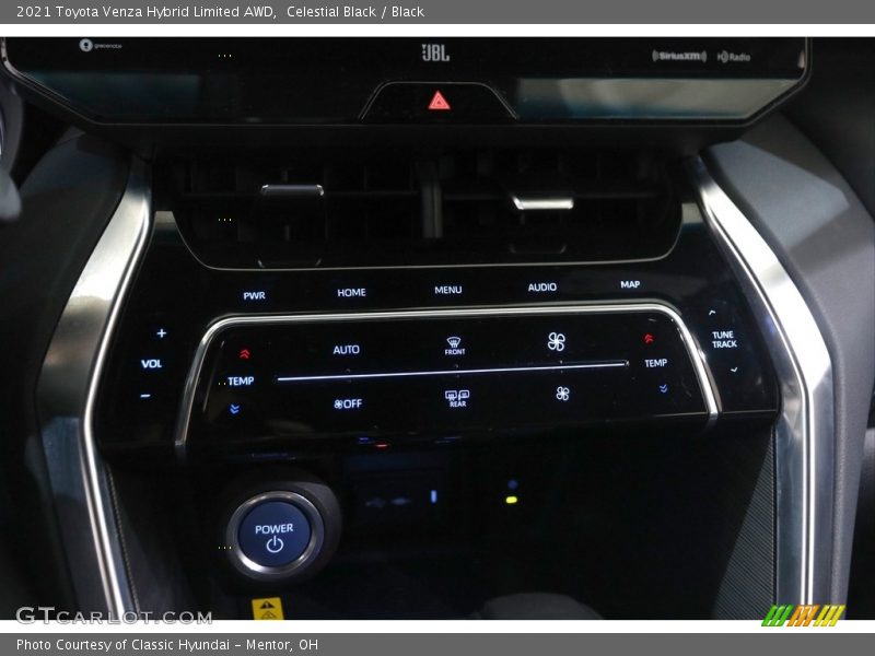 Celestial Black / Black 2021 Toyota Venza Hybrid Limited AWD