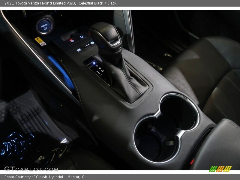 Celestial Black / Black 2021 Toyota Venza Hybrid Limited AWD