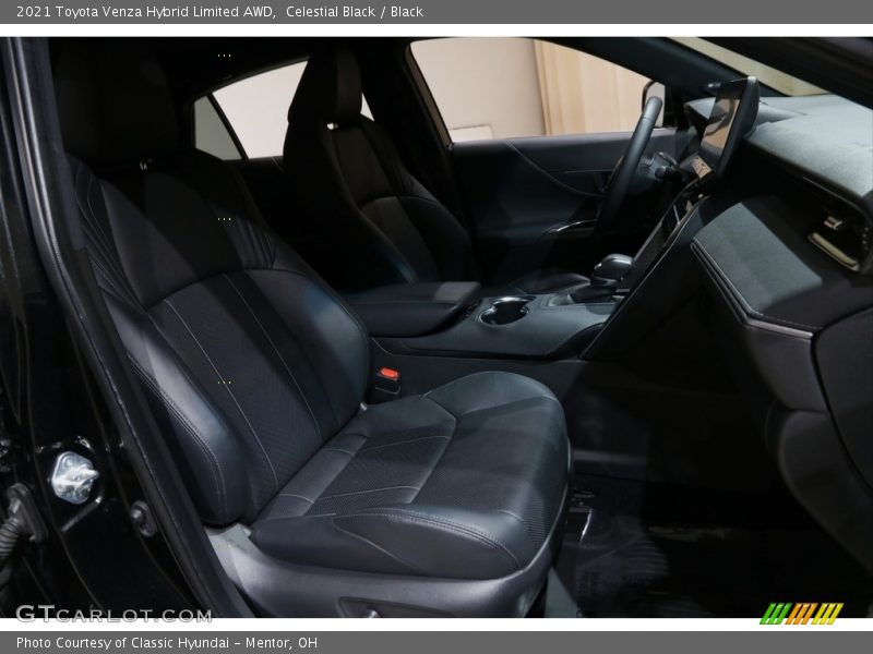 Celestial Black / Black 2021 Toyota Venza Hybrid Limited AWD