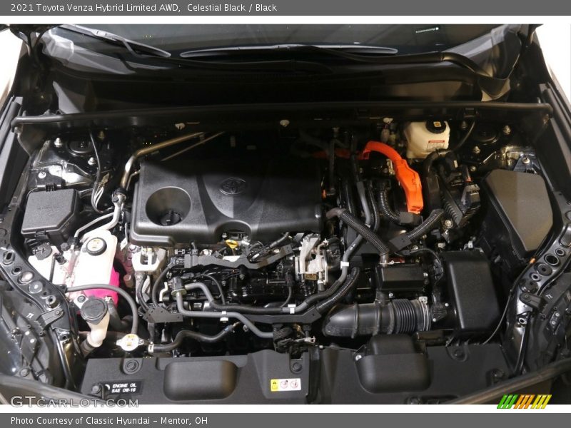 Celestial Black / Black 2021 Toyota Venza Hybrid Limited AWD