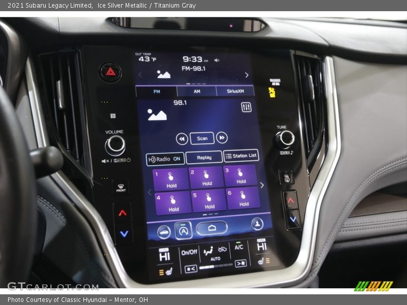 Controls of 2021 Legacy Limited