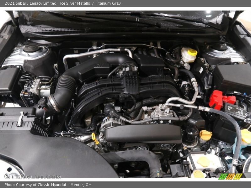  2021 Legacy Limited Engine - 2.5 Liter DOHC 16-Valve VVT Flat 4 Cylinder