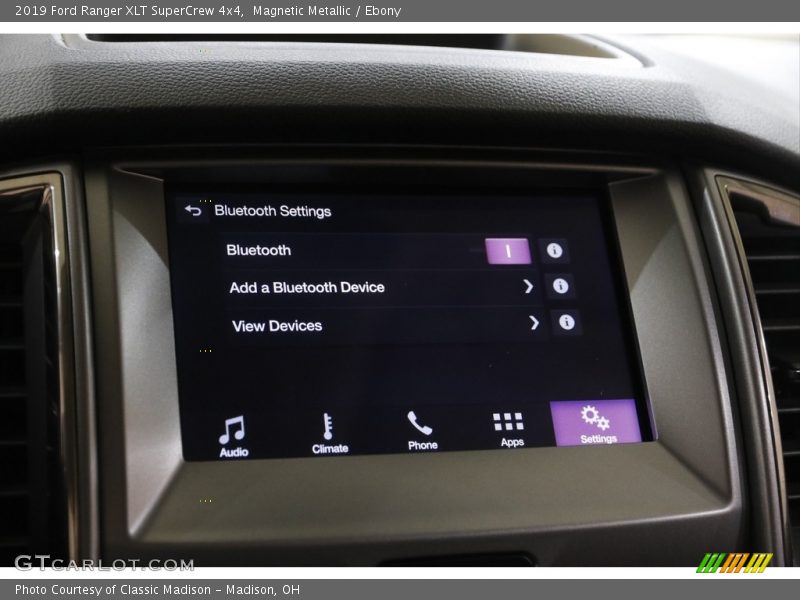 Magnetic Metallic / Ebony 2019 Ford Ranger XLT SuperCrew 4x4